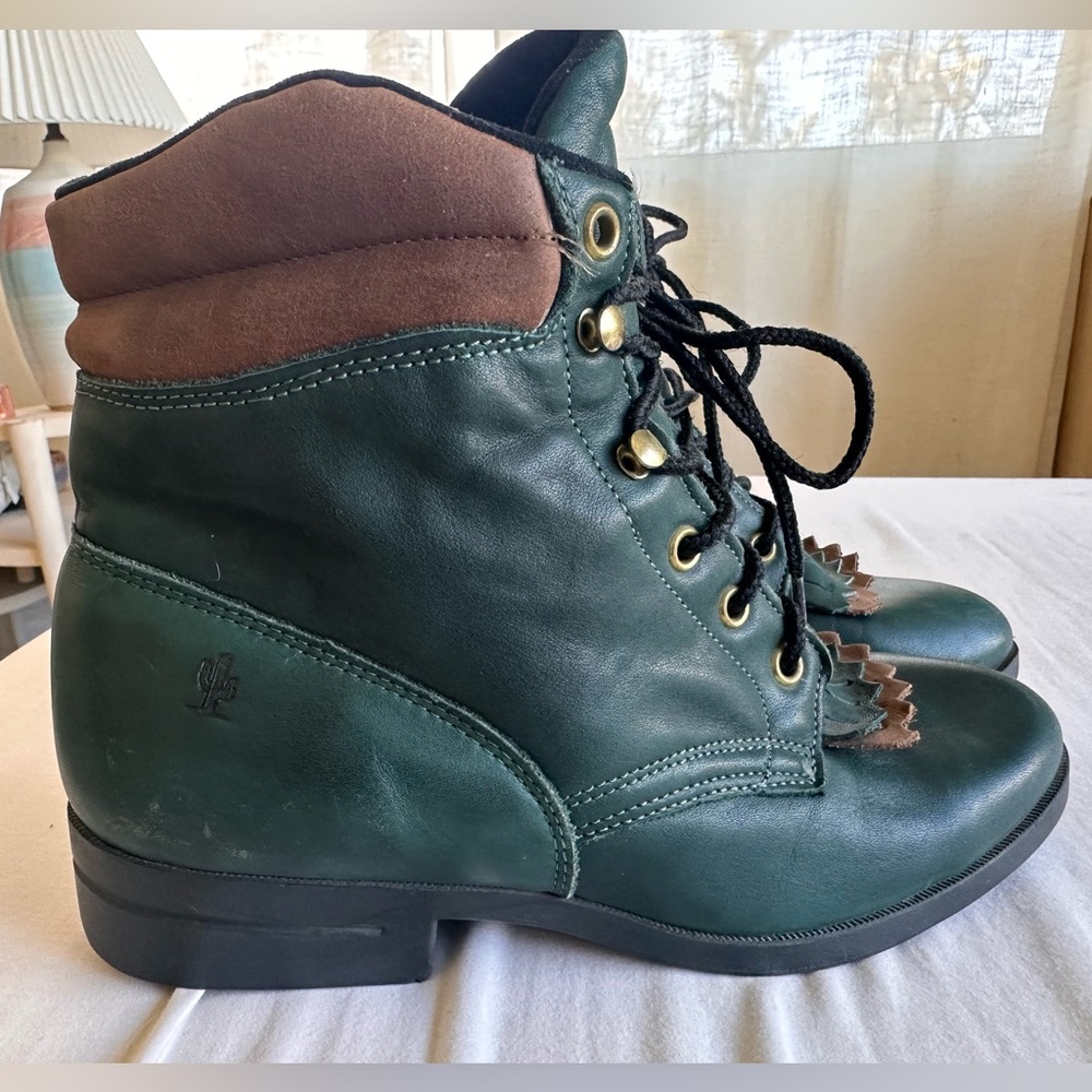 Dark Green 7 Performair Boots VTG